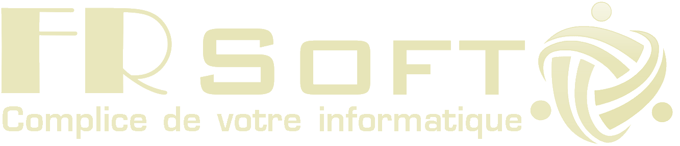Logoslogan FRSoft blanc